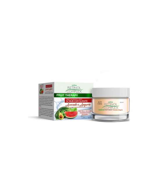 RETINOL COMPLEX  SCRUB VISO AVOCADO E ANGURIA 50 ML