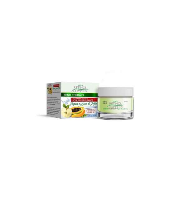 RETINOL COMPLEX SCRUB VISO FRUIT PAPAIA E ACETO DI MELE