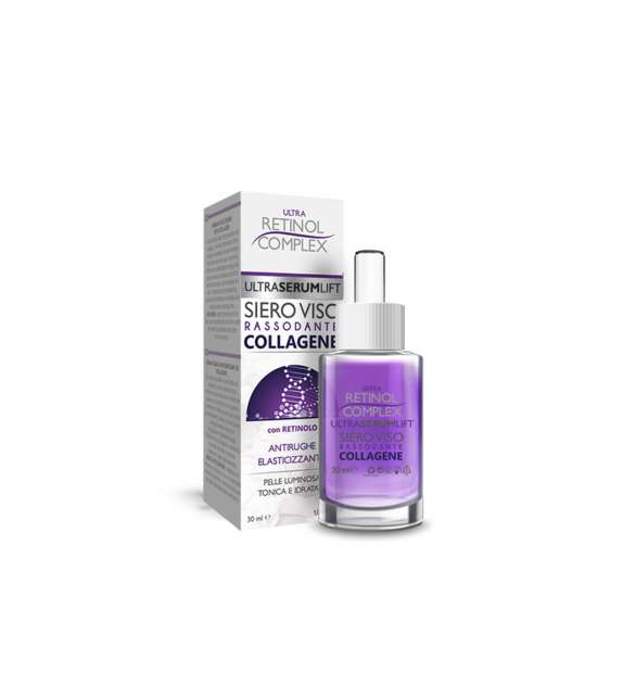 RETINOL COMPLEX SIERO VISO RASSODANTE AL COLLAGENE - ULTRA SERUM ANTIRUGHE 30ML