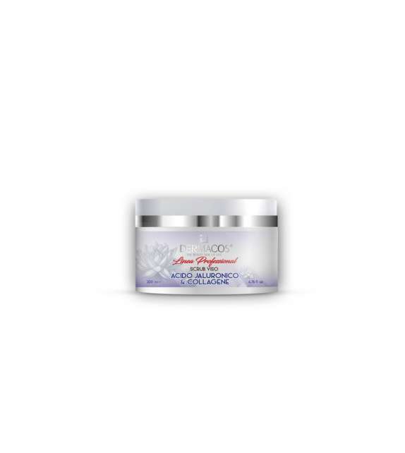 RETINOL DERMACOS SCRUB VISO con ACIDO JALURONICO E COLLAGENE 200 ML