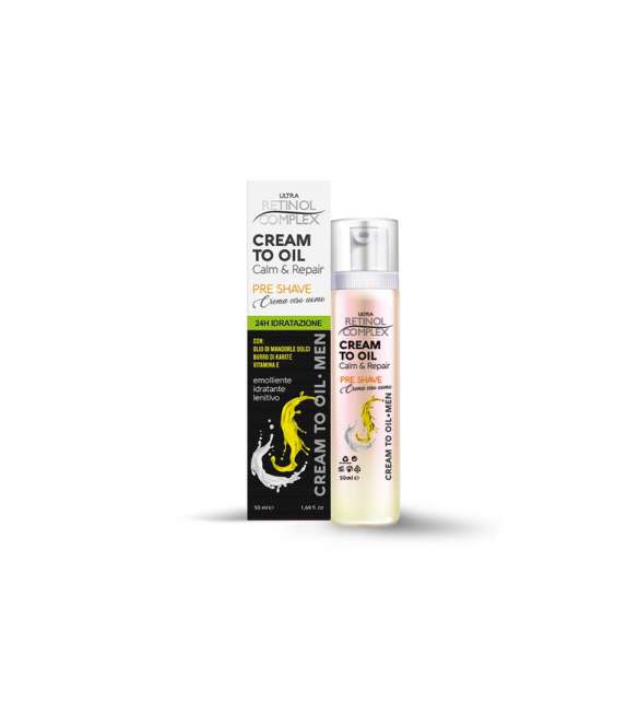 RETINOL COMPLEX CREAM TO OIL PRE SHAVE pre rasatura 50ml