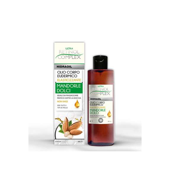 RETINOL Olio Corpo con Mandorle Dolci - Elasticizzante 200ml
