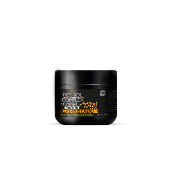RETINOL COMPLEX MASCHERA CAPELLI NUTRIENTE alla BAVA DI LUMACA 500ml