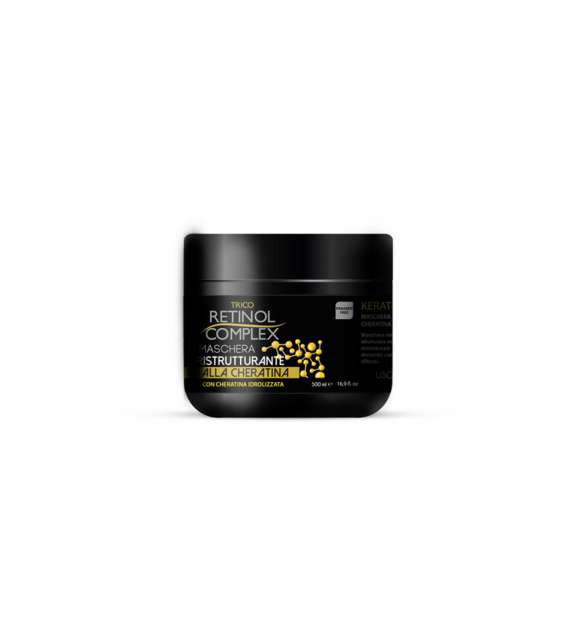 RETINOL COMPLEX MASCHERA CAPELLI RISTRUTTURANTE  Alla Cheratina  500 ML