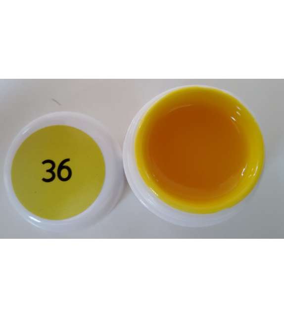 GEL COLOR UV/LED - 36- NEON YELLOW 5ML