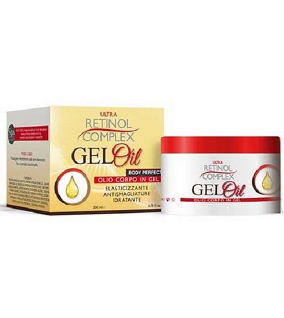 RETINOL GEL OIL Olio corpo in gel Elasticizzante Antismagliature Idratante 200ml