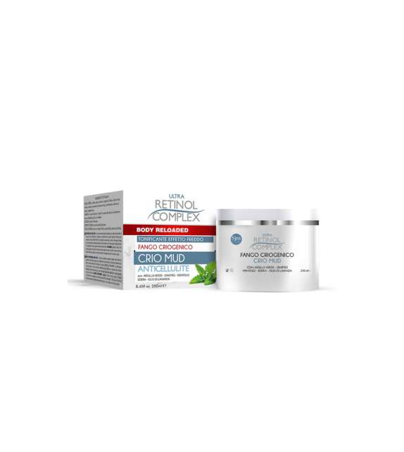 RETINOL COMPLEX FANGO CORPO CRIOGENICO CRIO- THERMO MUD anticellulite 250 ML