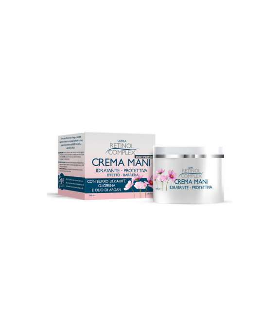 RETINOL Crema Mani - Idratante e Protettiva- 250ml