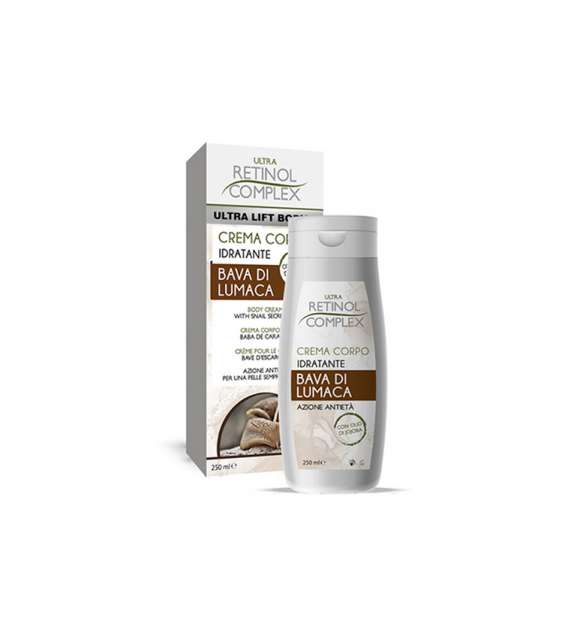 RETINOL CREMA CORPO Bava di Lumaca idratante -flacone 250ml