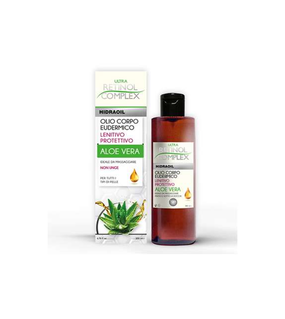 RETINOL COMPLEX OLIO CORPO lenitivo protettivo ALOE VERA- 200 ml