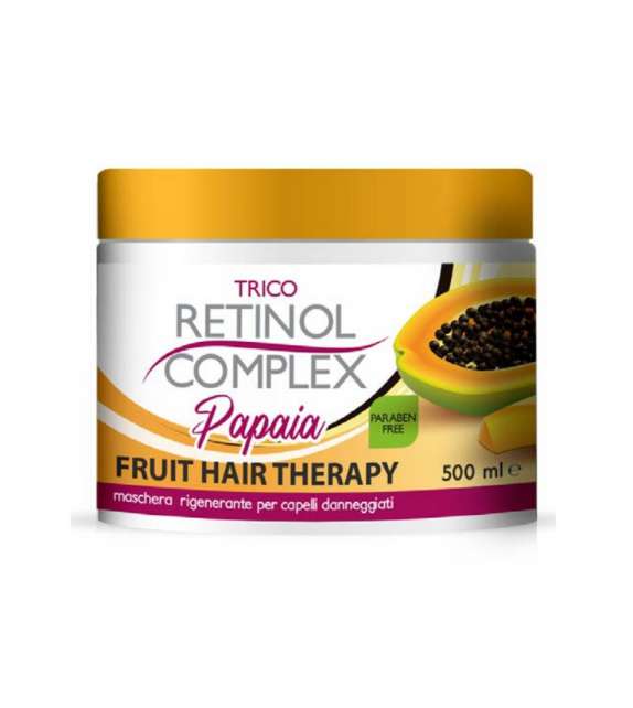 RETINOL COMPLEX MASCHERA CAPELLI DANNEGGIATI PAPAIA 500 ML