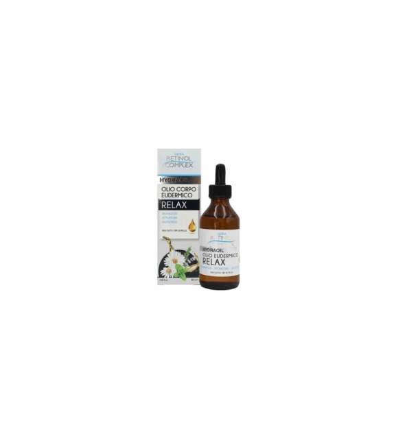 RETINOL COMPLEX OLIO CORPO RELAX Camomilla, Lavanda, Menta - sauna -100 ML