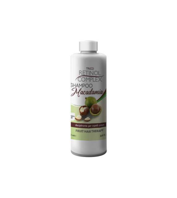 RETINOL SHAMPOO disciplinante capelli CRESPI- MACADAMIA 1000ml