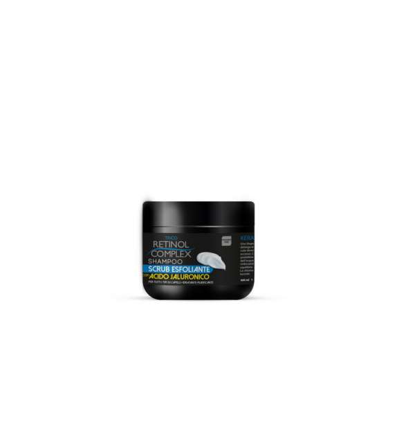 RETINOL COMPLEX SHAMPOO SCRUB ESFOLIANTE CON ACIDO JALURONICO 400ML