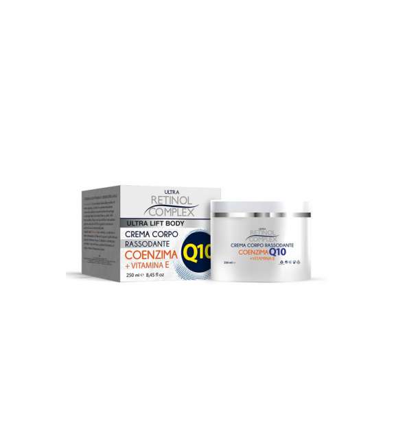RETINOL CREMA CORPO RASSODANTE COENZIMA Q10 e VITAMINA E 250ml