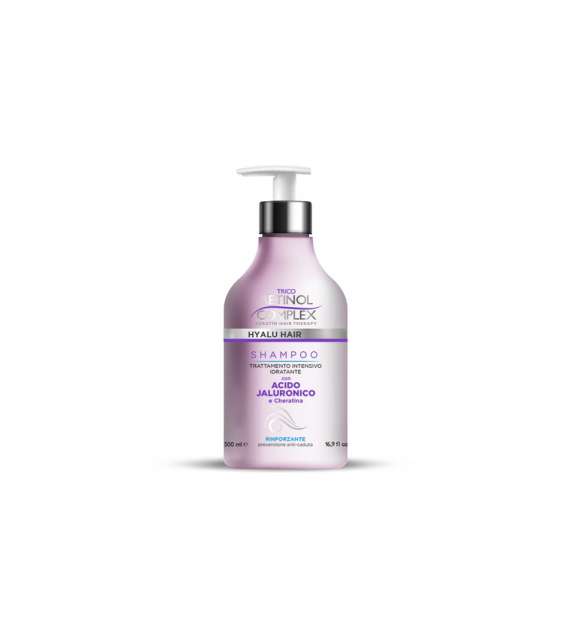 RETINOL COMPLEX SHAMPOO rinforzante ACIDO JALURONICO E CHERATINA 500 ML