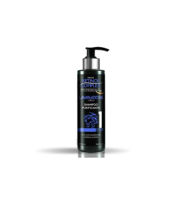 TRICO RETINOL COMPLEX SHAMPOO LAMINAZIONE  - professional - 500 ML