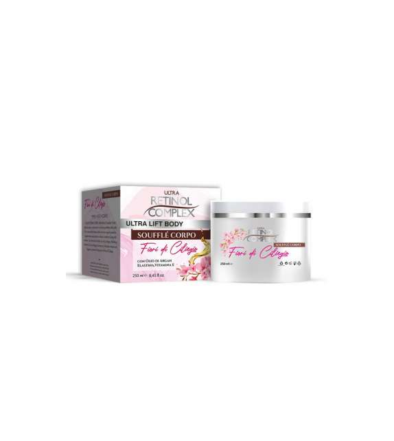 RETINOL COMPLEX CREMA CORPO  soffice, non unge SOUFFLE' fiori di ciliegio 250 ML
