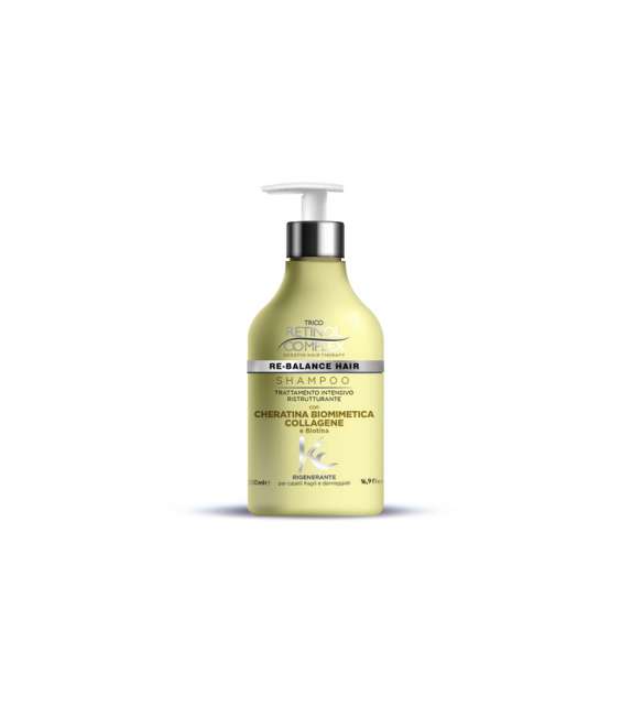 RETINOL SHAMPOO CON CHERATINA BIOMEDICA RISTRUTTURANTE 500 ml