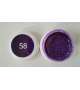 GEL COLOR GLITTER UV/LED - 58- STAR VIOLET 5ML