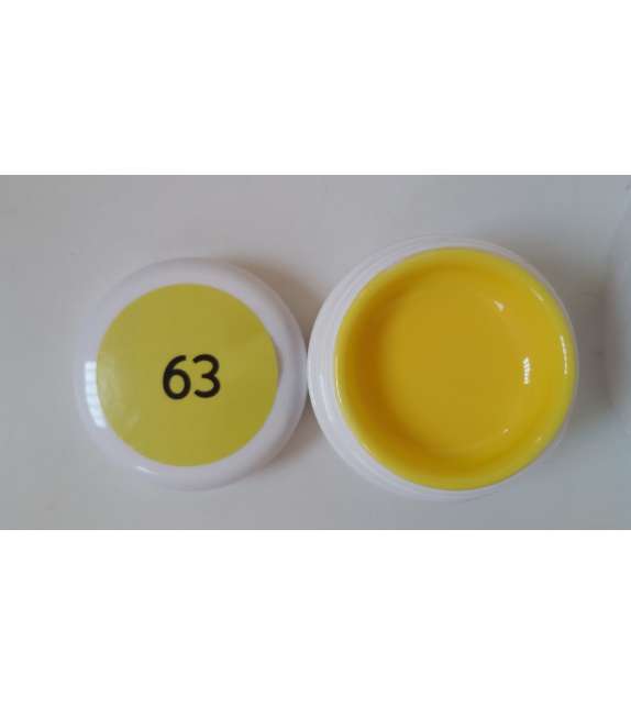 GEL COLOR UV/LED - 63- PASTEL YELLOW 5ML