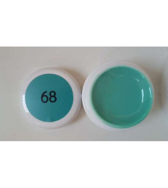 GEL COLOR UV/LED - 68- PASTEL GREEN 5ML