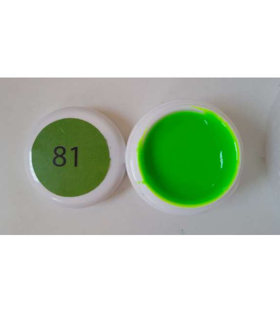 GEL COLOR UV/LED  - 81- NEON LIME 5ML