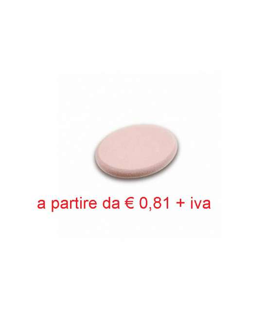 SPUGNETTA LATTICE A GOCCIA MAKE-UP ROSA (2 PEZZI)