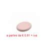 SPUGNETTA LATTICE A GOCCIA MAKE-UP ROSA (2 PEZZI)