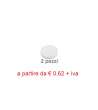 SPUGNETTA LATTICE TONDA MAKE-UP 60MM (2 PEZZI)