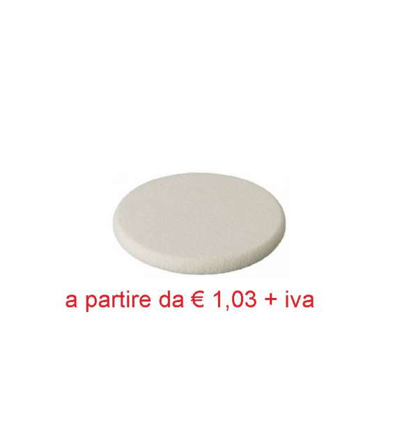 SPUGNETTA LATTICE TONDA MAKE-UP GRANDE 8CM