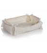CESTINO IN SPUGNA CM30X20X8H BENESSERE