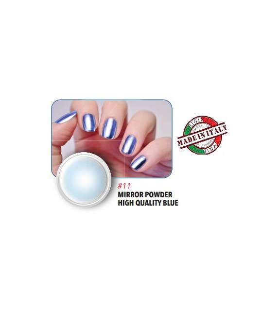 POLVERE EFFETTO SPECCHIO 2G. AZZURRO N.11 HIGH QUALITY BLUE