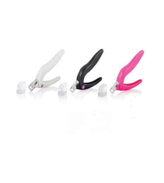 TRONCHESINO PER UNGHIE FINTE TIPS CON SERBATOIO - FUXIA (PINK)