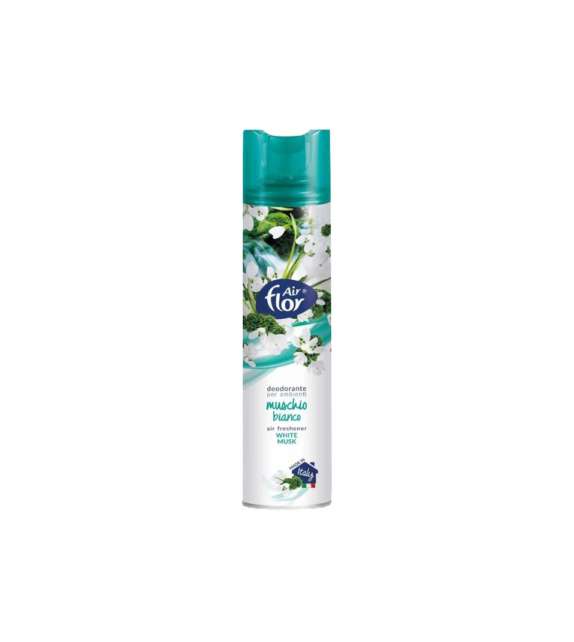 DEODORANTE PER AMBIENTE Air Flor MUSCHIO BIANCO - SPRAY 300 ML