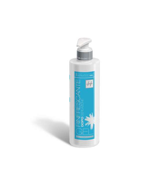 GEL DOPO CERA HOLIDAY flacone 500ml - RINFRESCANTE gambe pesanti