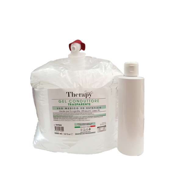 GEL CONDUTTORE ecografico per ultrasuoni -THERAPY - Sacca 5 litri con rubinetto