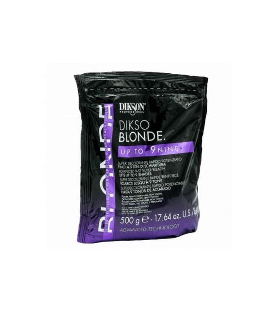 POLVERE DECOLORANTE Dikson blonde up to 9 nine- BUSTA ZIP 500g