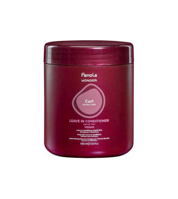 FANOLA CONDITIONER Senza Risciacquo Capelli Ricci e Ondulati WONDER CURL 1000 ML