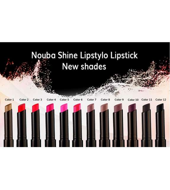 NOUBA Rossetto SHINE LIPSTYLO - Scegli