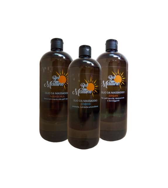 OLIO DA MASSAGGIO BEL MATTINO FLACONE 500 ML - Scegli la fragranza