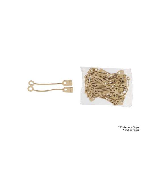 ELASTICO TONDO CORTO PER BIGODINI ( 50 PEZZI)