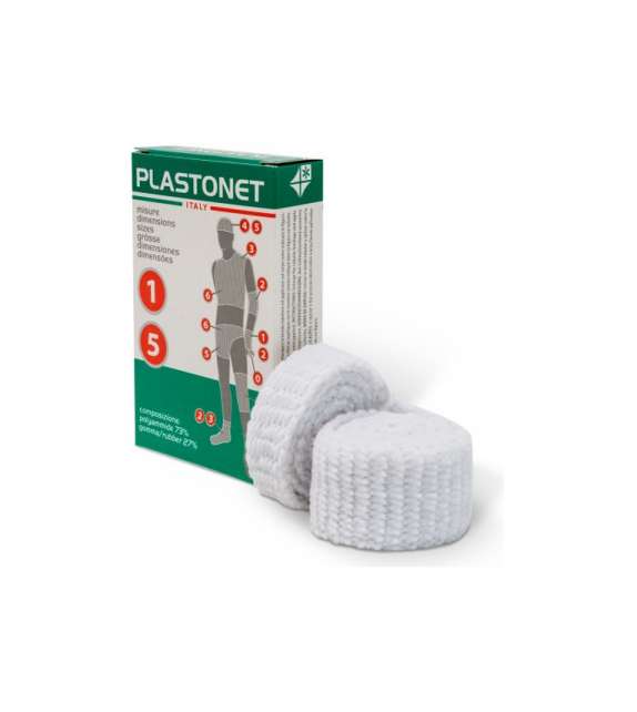RETE TUBOLARE elastica - in astuccio - 2 pz (1x Mis. 1 + 1x Mis. 5) PLASTONET