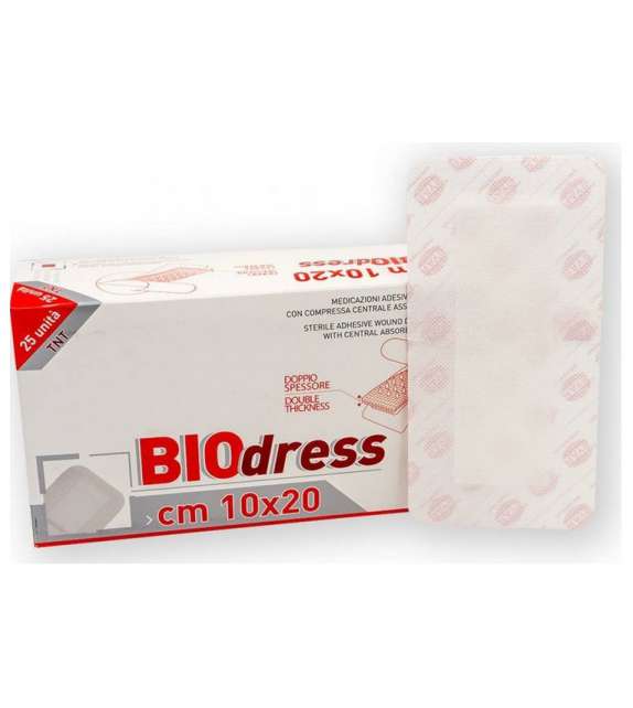 Biodress CEROTTI POSTOPERATORI STERILI - 10x20 cm (Conf. 25pz)
