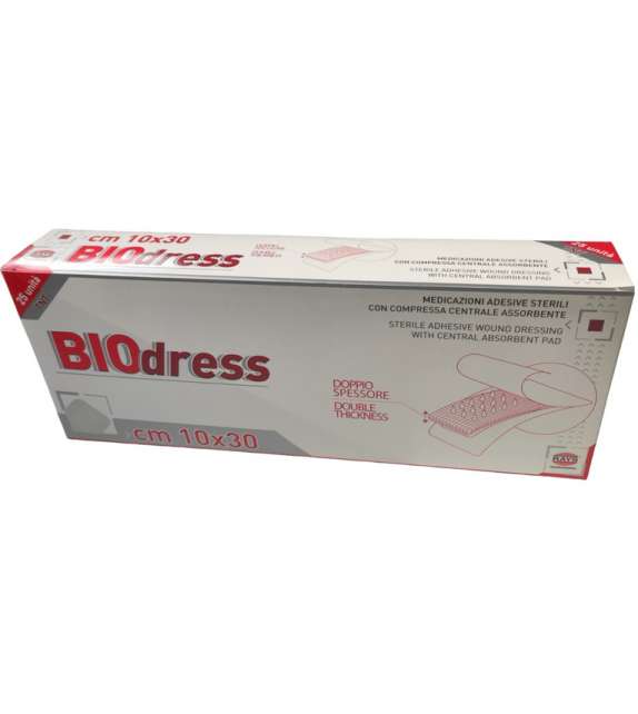 Biodress CEROTTI POSTOPERATORI STERILI - 10x30 cm (Conf. 25pz)