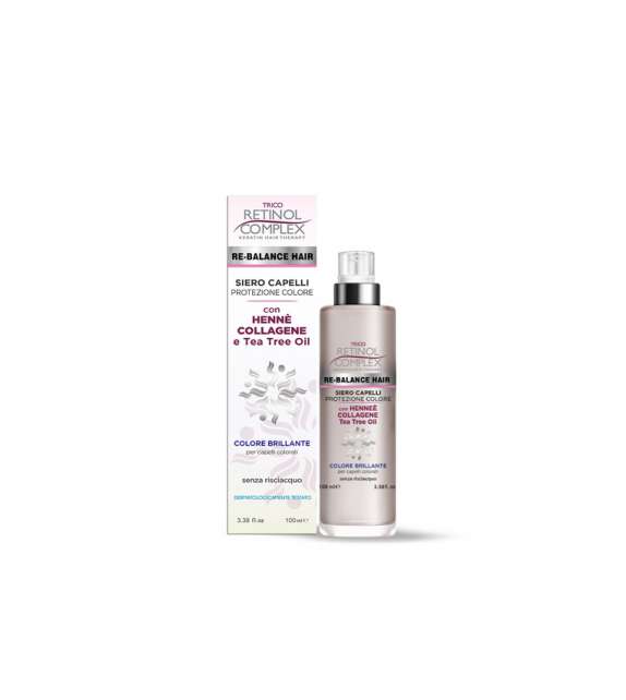 RETINOL COMPLEX Siero Protezione Colore con Hennè & Cheratina 100 ML