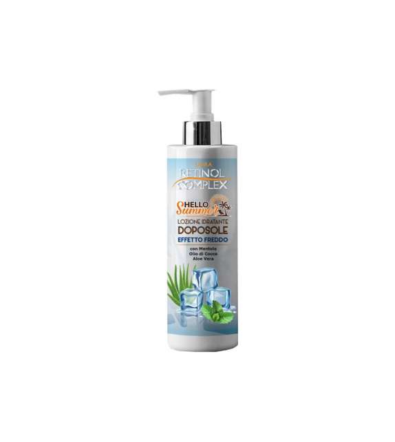RETINOL SOLE - CREMA DOPOSOLE EFFETTO FREDDO - flac. 250ml HELLO SUMMER