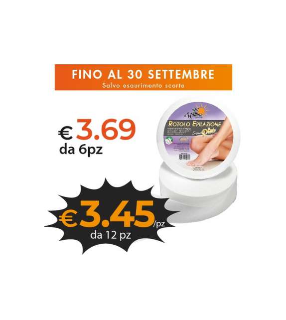 ROTOLO DEPILAZIONE in TNT ANALLERGICO 90 gr/mq BEL MATTINO SUPER PLUS - 70 metri