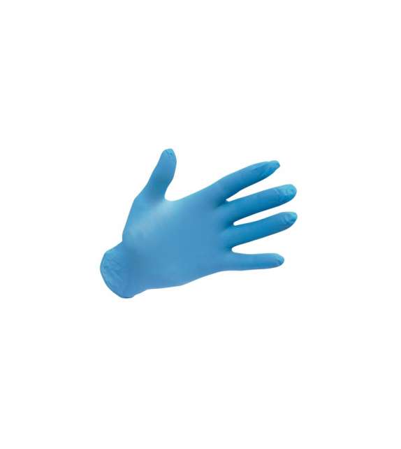GUANTI in NITRILE BLU non talcati (100 pz) - Scegli