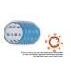 BIGODINI ADESIVI ALLUMINIUM HOT ROLLER (CONF 12 PZ) - Scegli il Diametro